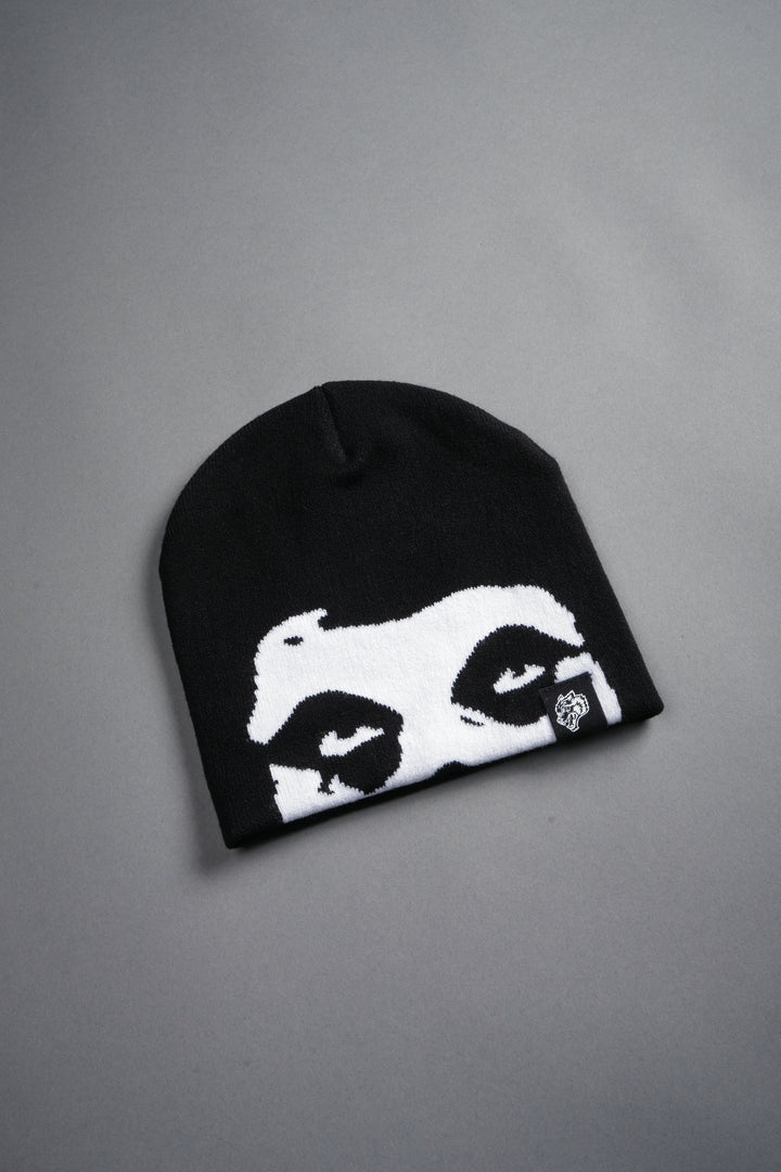 Fiend Skull Cap Beanie in Black