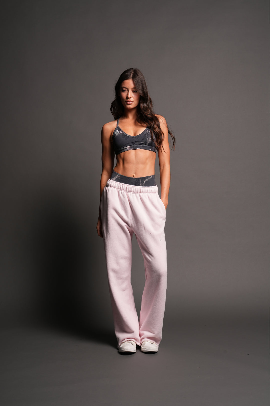 Wolf Pyramid Premium Big Cozy Sweats In Blush Pink