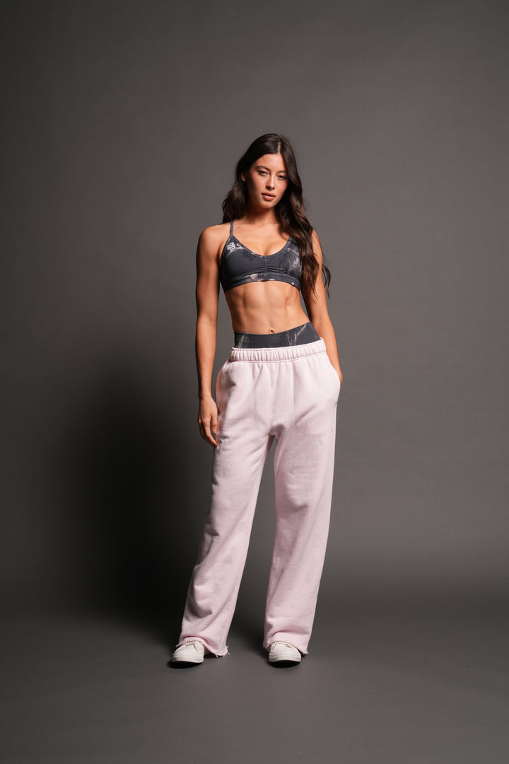 Wolf Pyramid Premium Big Cozy Sweats In Blush Pink