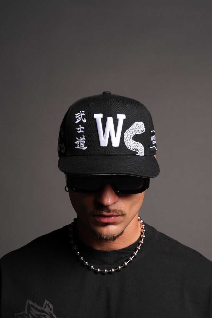 Darc Sport Icons Fitted Cap In Black/White