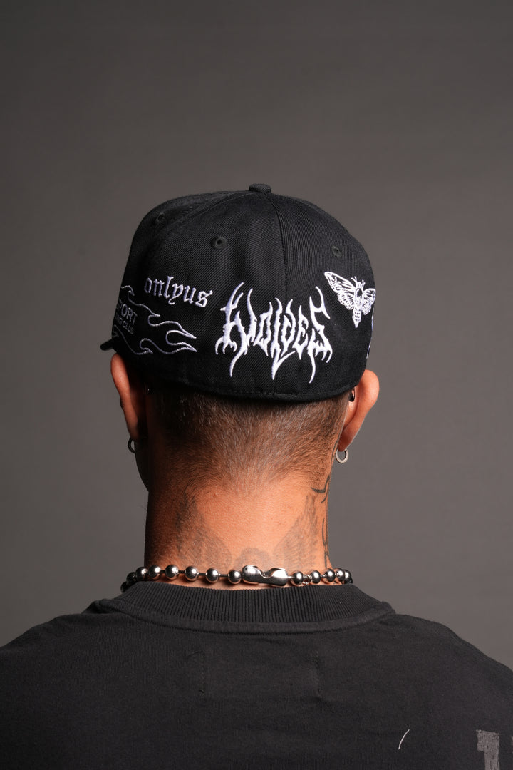 Darc Sport Icons Fitted Cap In Black/White