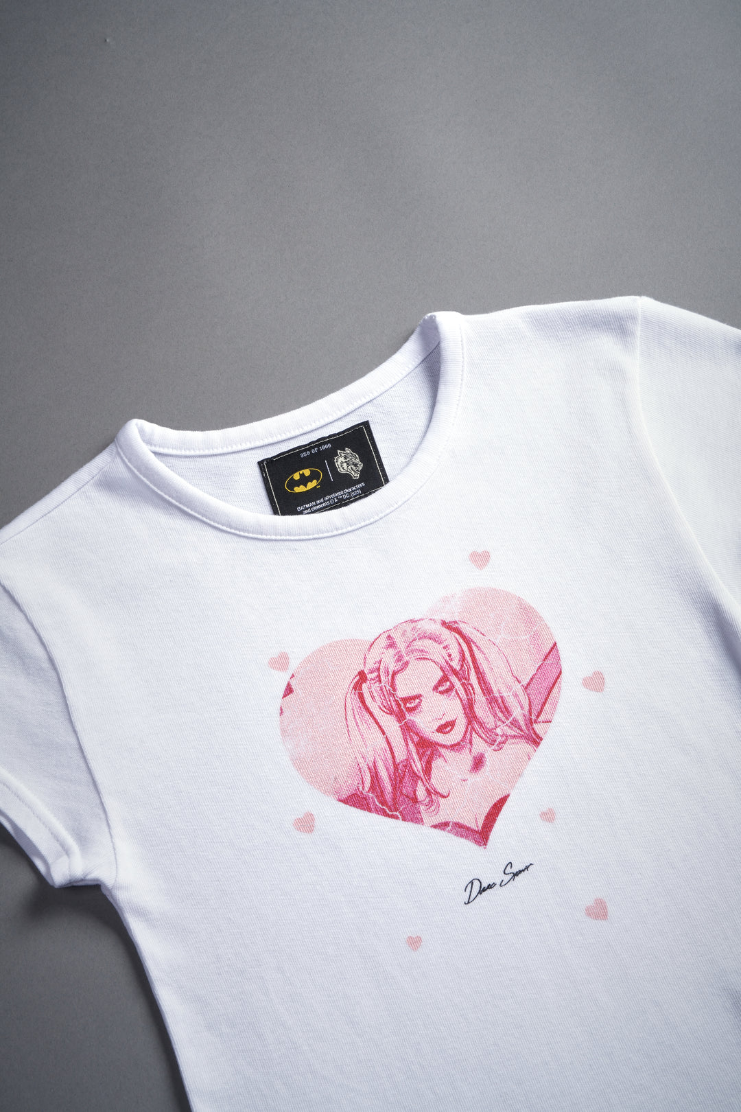Her Energy "Baby" Tee in White