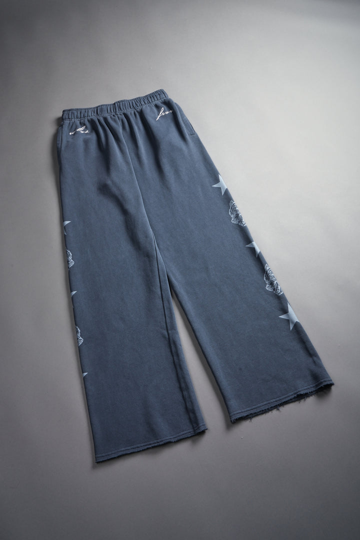 Wolf Star Couture Sweats in Darc Blue