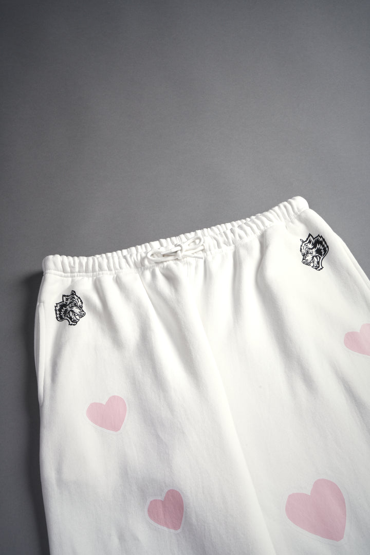 Her Energy Lightweight Lounger Sweat Pants in Cream