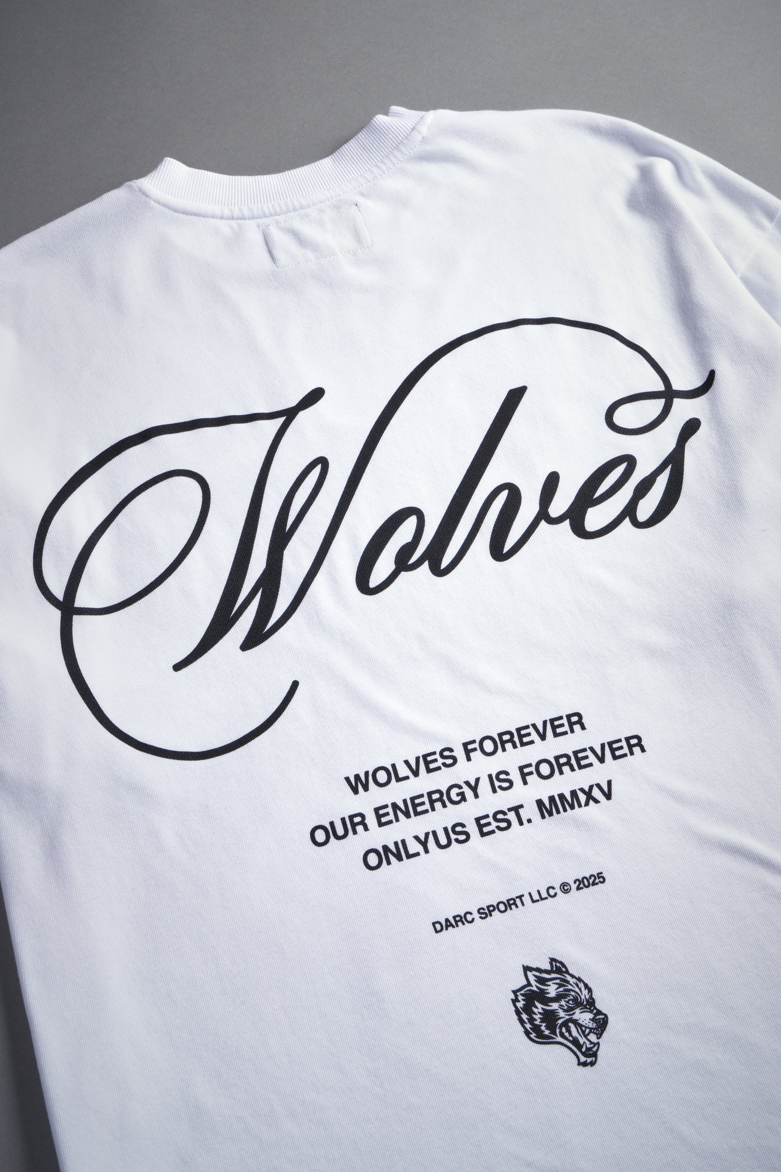 (1 Of 500) Feral "Premium" Oversized Tee in White
