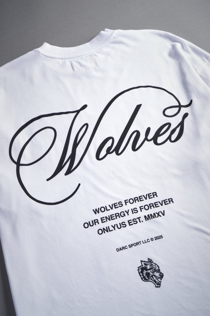 (1 Of 500) Feral "Premium" Oversized Tee in White
