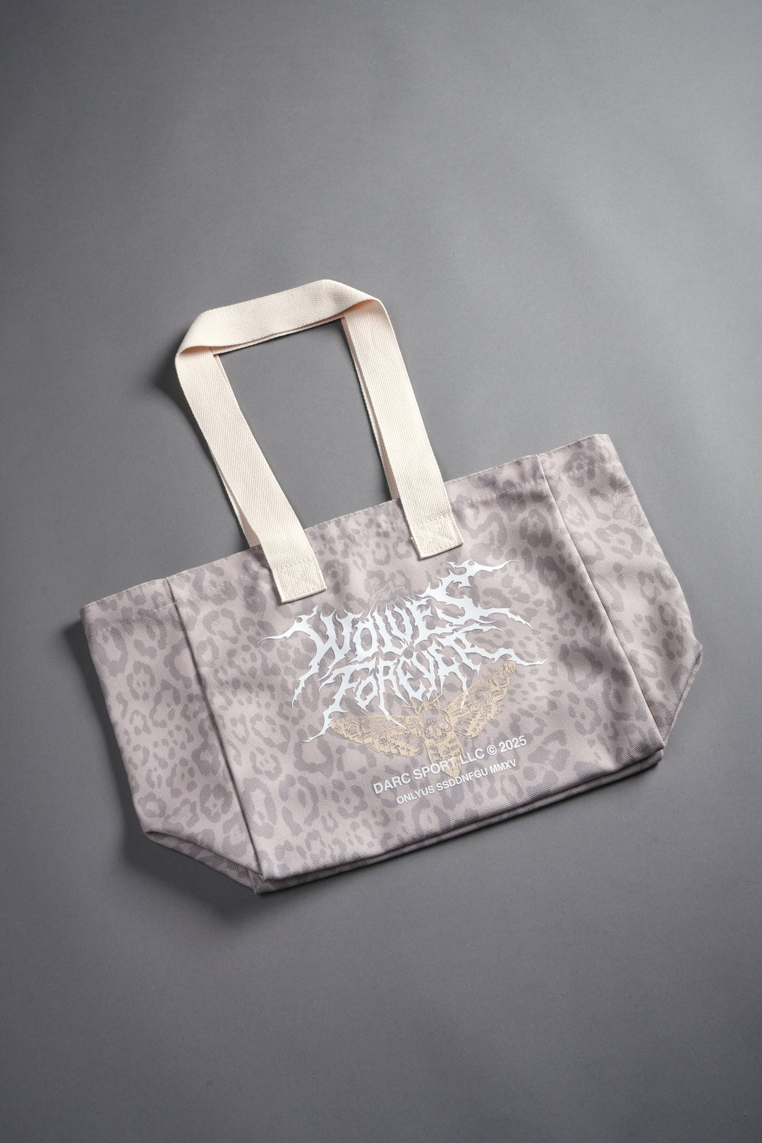 Iron Pack Mini Tote Bag in Clay Leopard