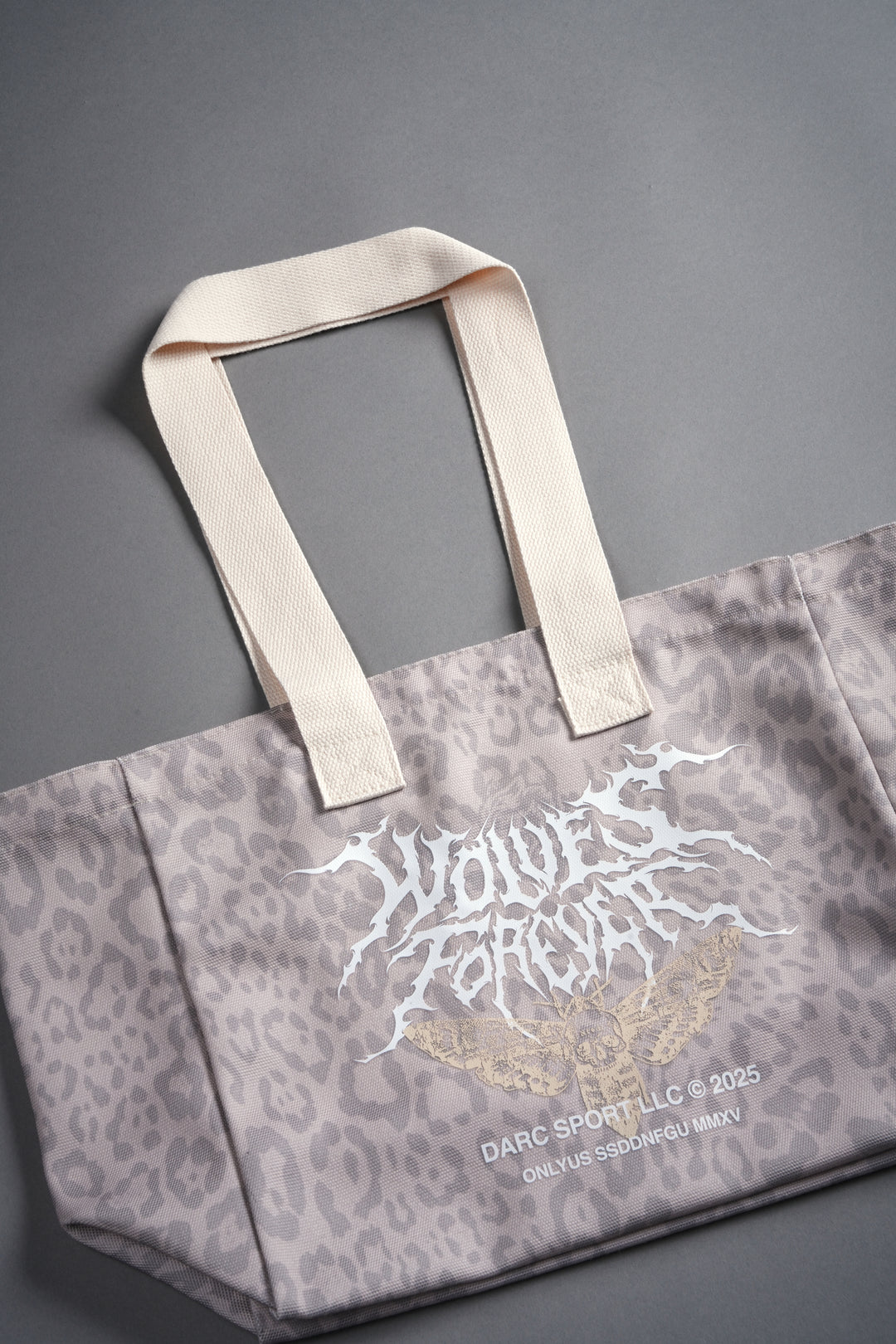 Iron Pack Mini Tote Bag in Clay Leopard