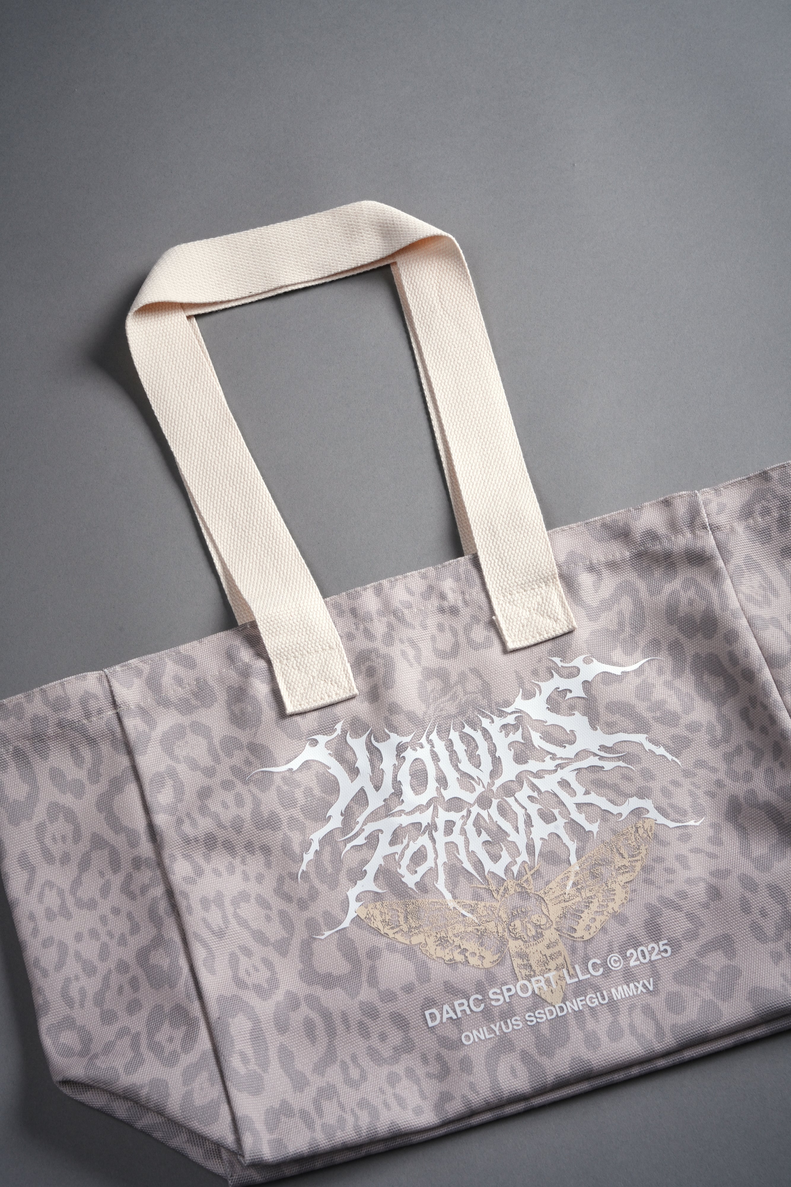 Iron Pack Mini Tote Bag in Clay Leopard