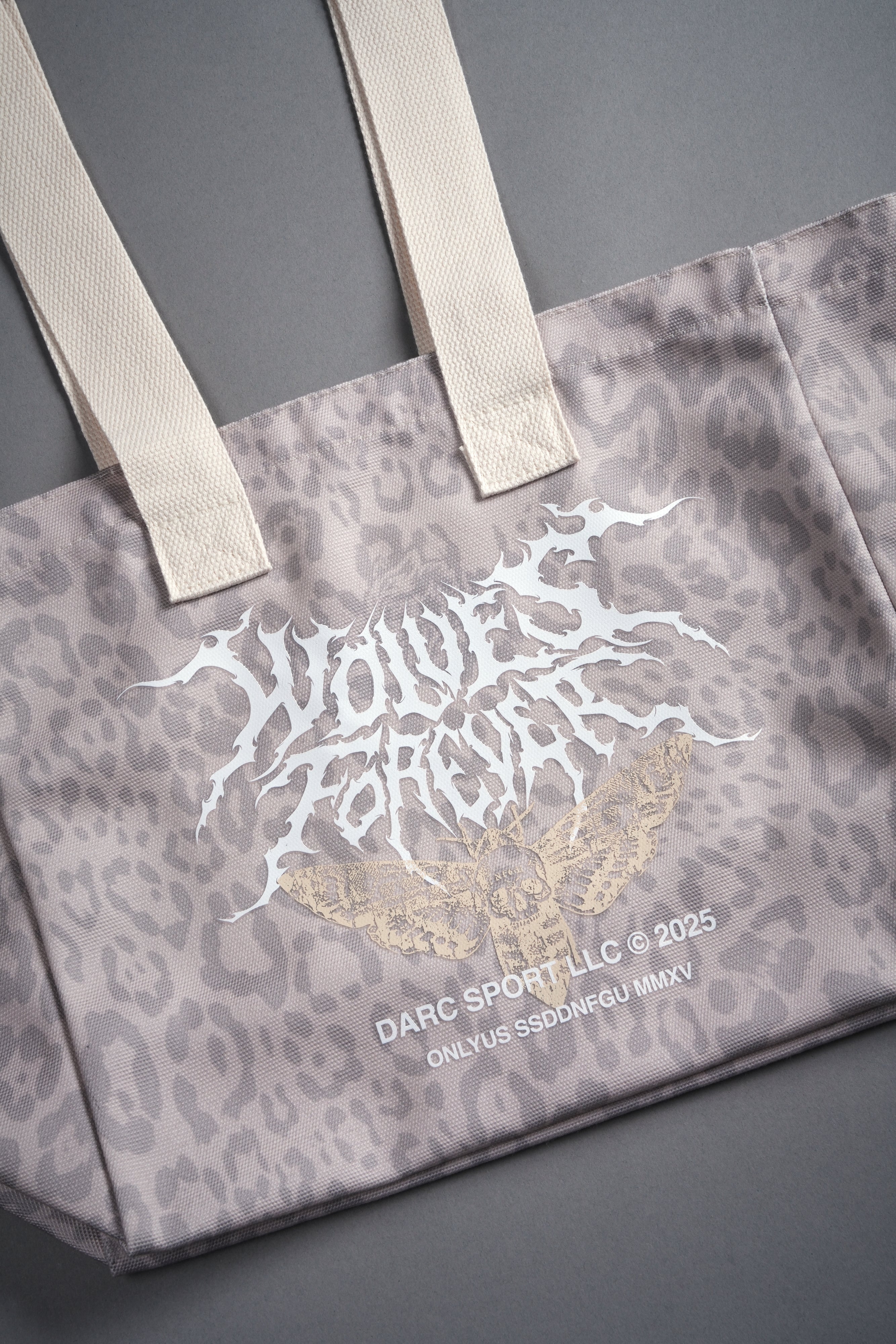 Iron Pack Mini Tote Bag in Clay Leopard