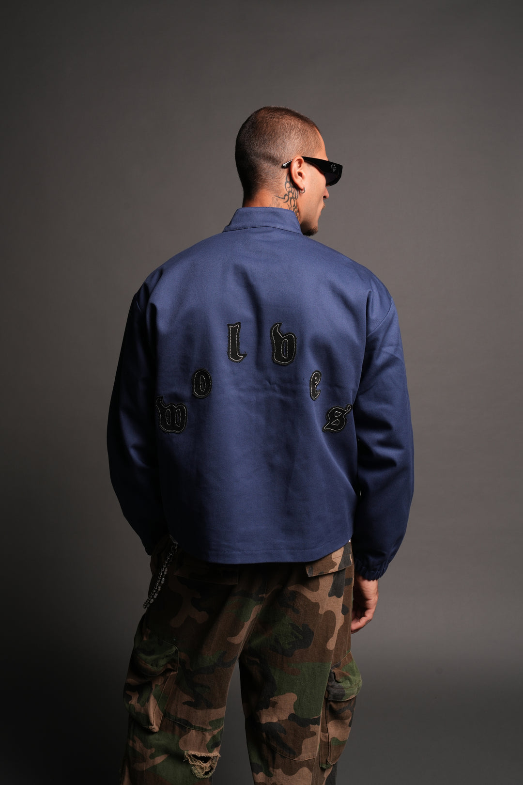 Fallen Virtues Shelby Jacket In Navy