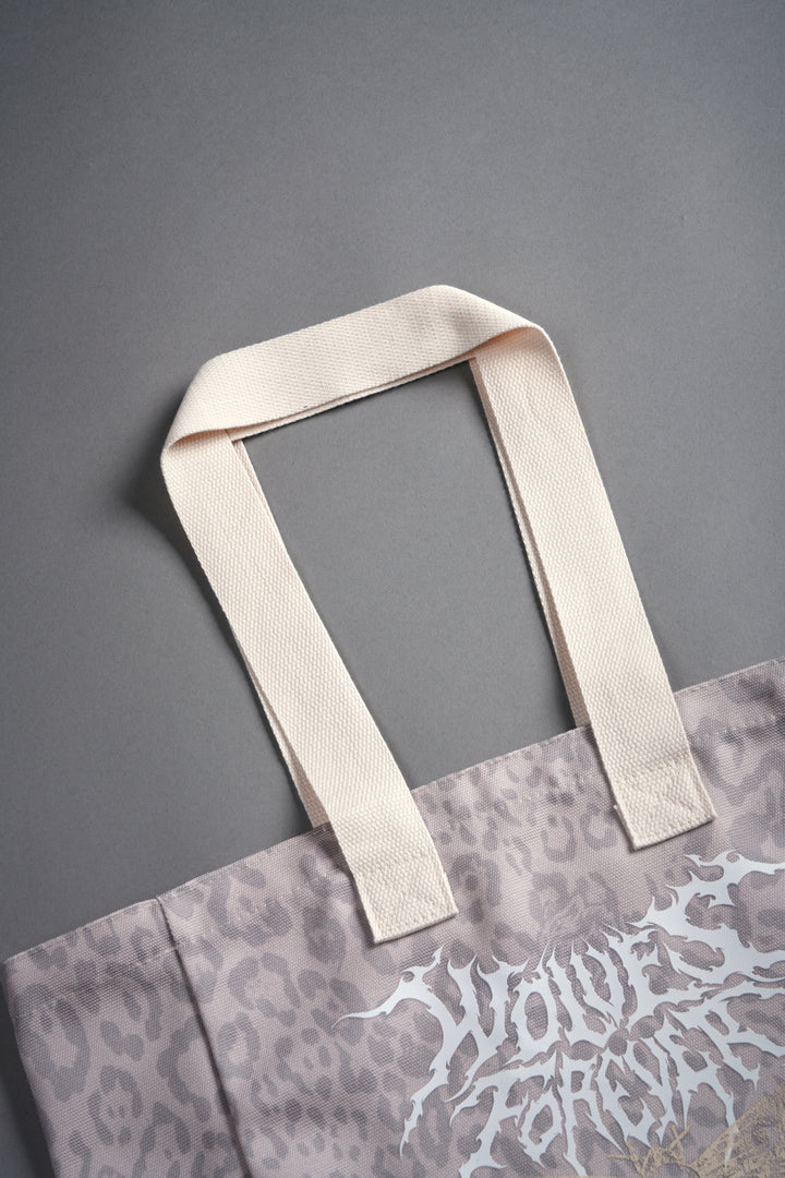 Iron Pack Mini Tote Bag in Clay Leopard