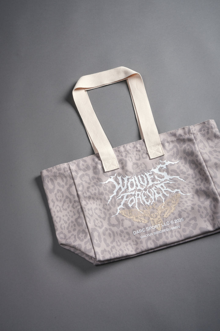 Iron Pack Mini Tote Bag in Clay Leopard
