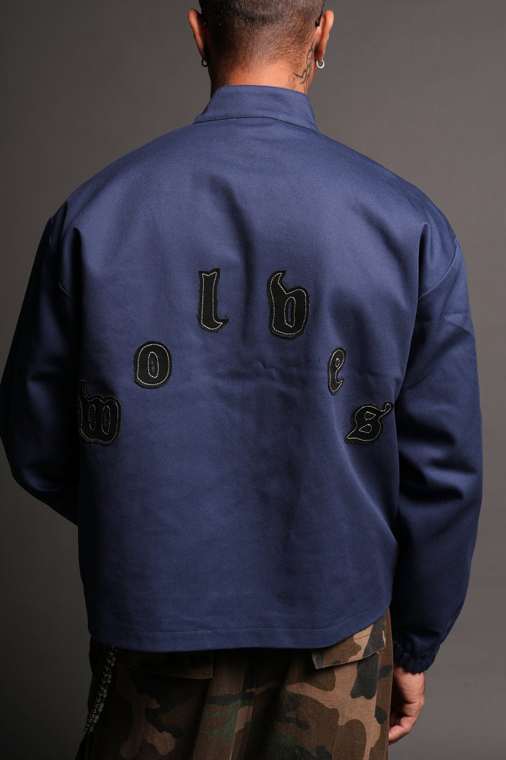 Fallen Virtues Shelby Jacket In Navy