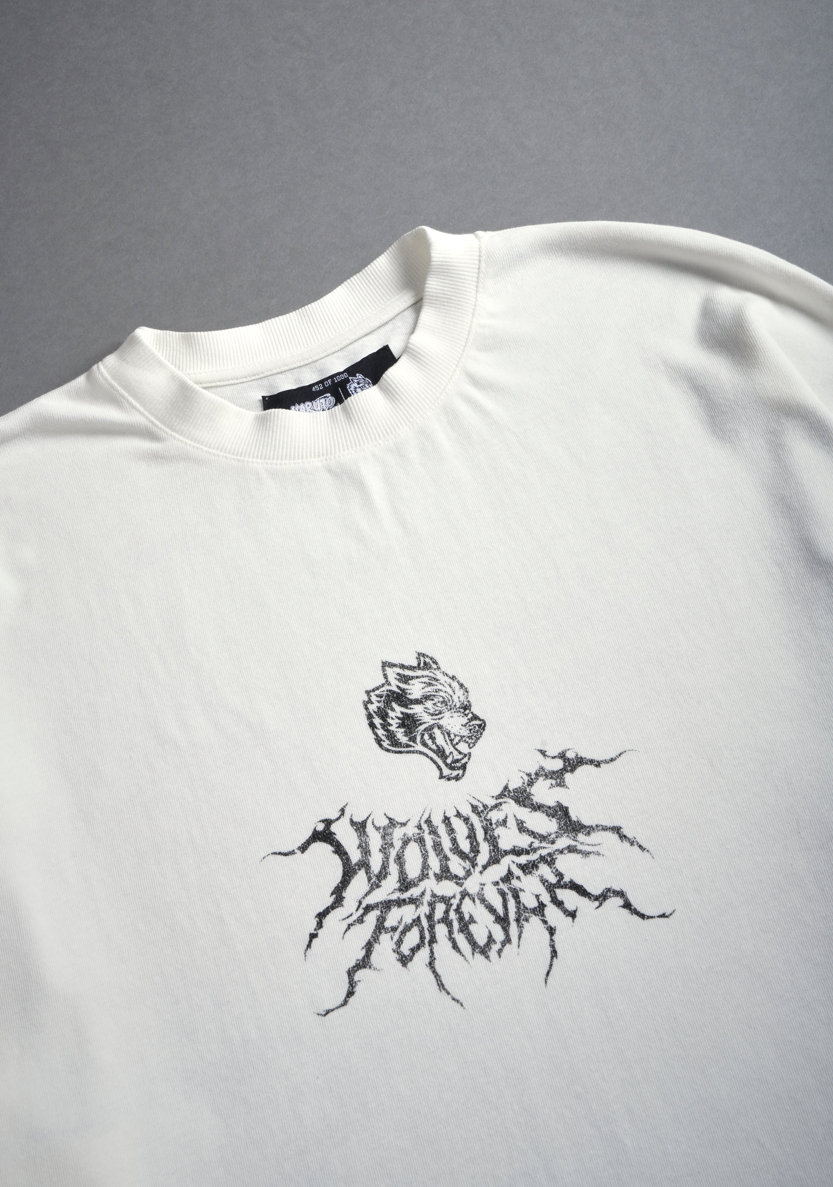 His Resolve "Premium" Oversized Tee in Cream