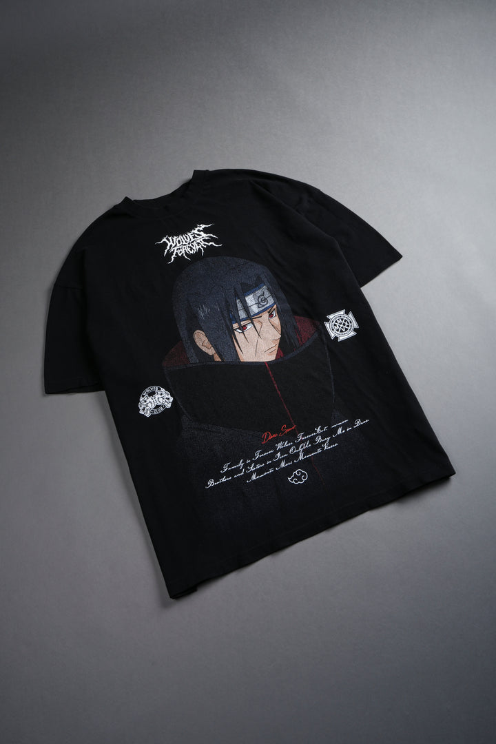 Itachi Forever "Premium" Oversized Tee in Black