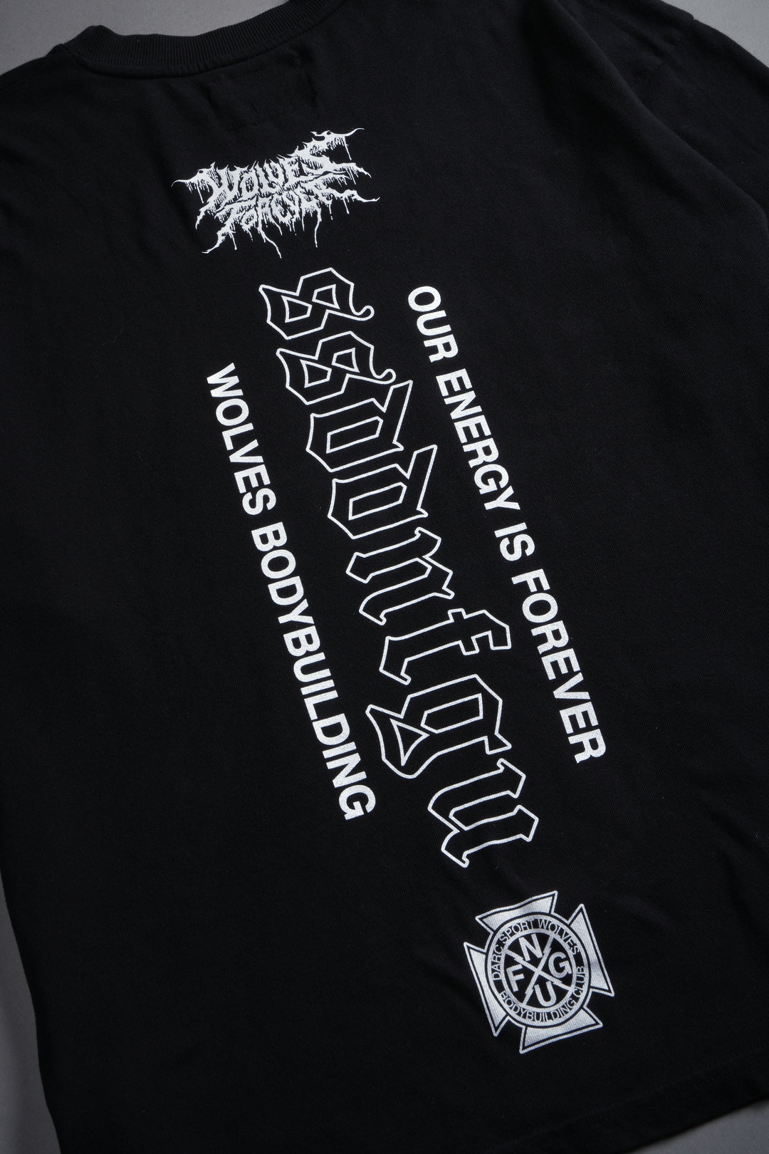 Lobo "Premium" Oversized Tee in Black