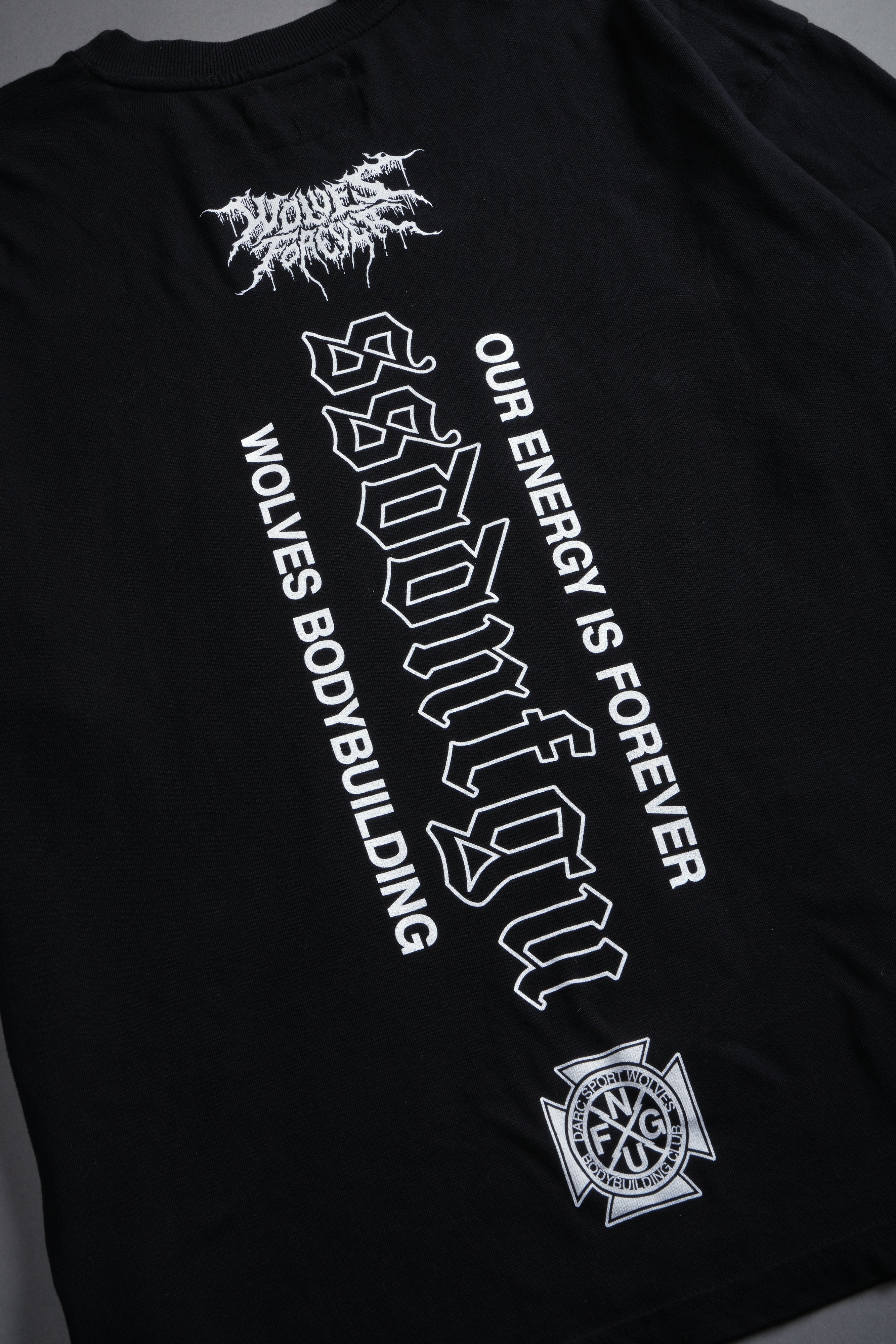 Lobo "Premium" Oversized Tee in Black