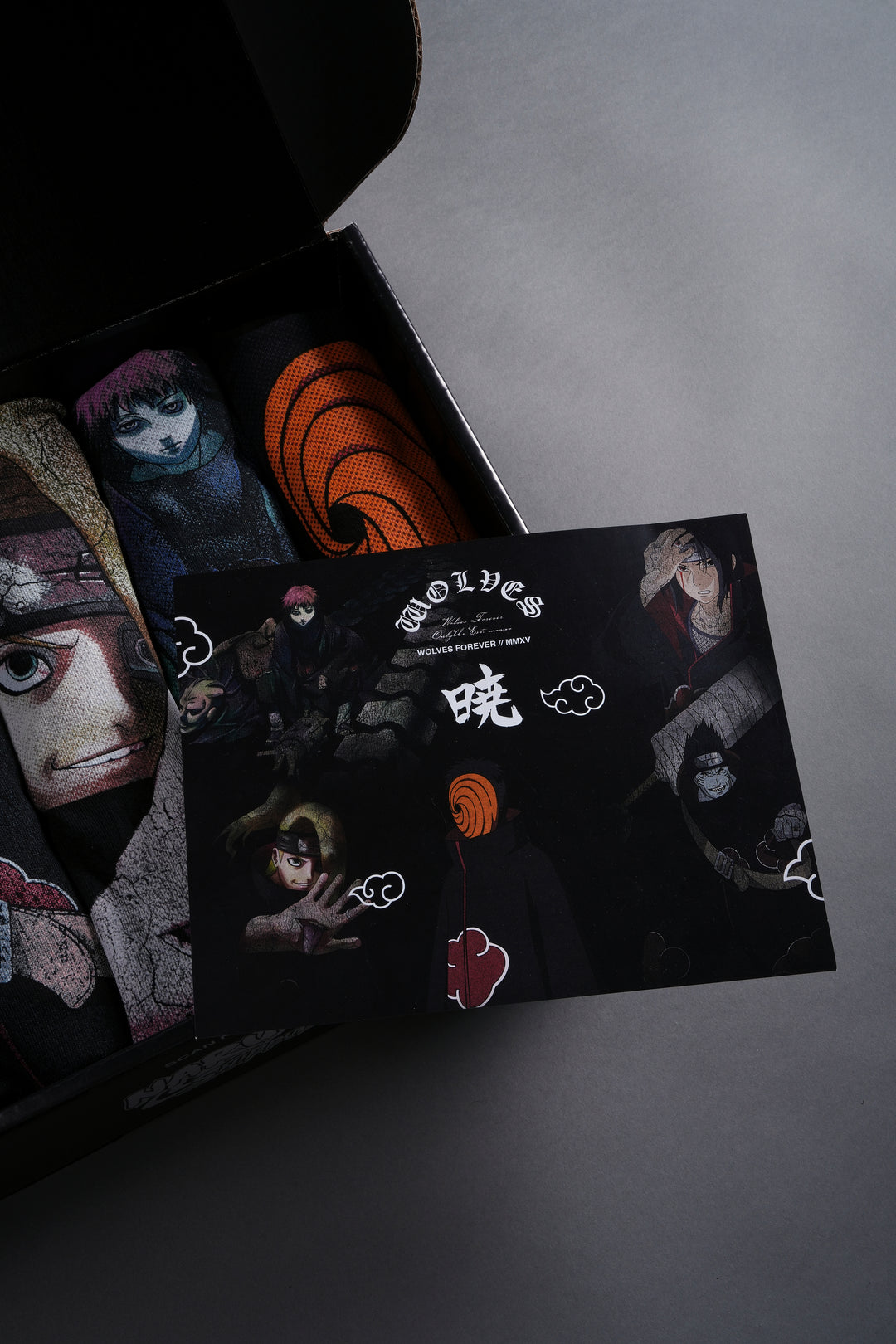 Akatsuki 1 "Side By Side" Tee Box Set in Black