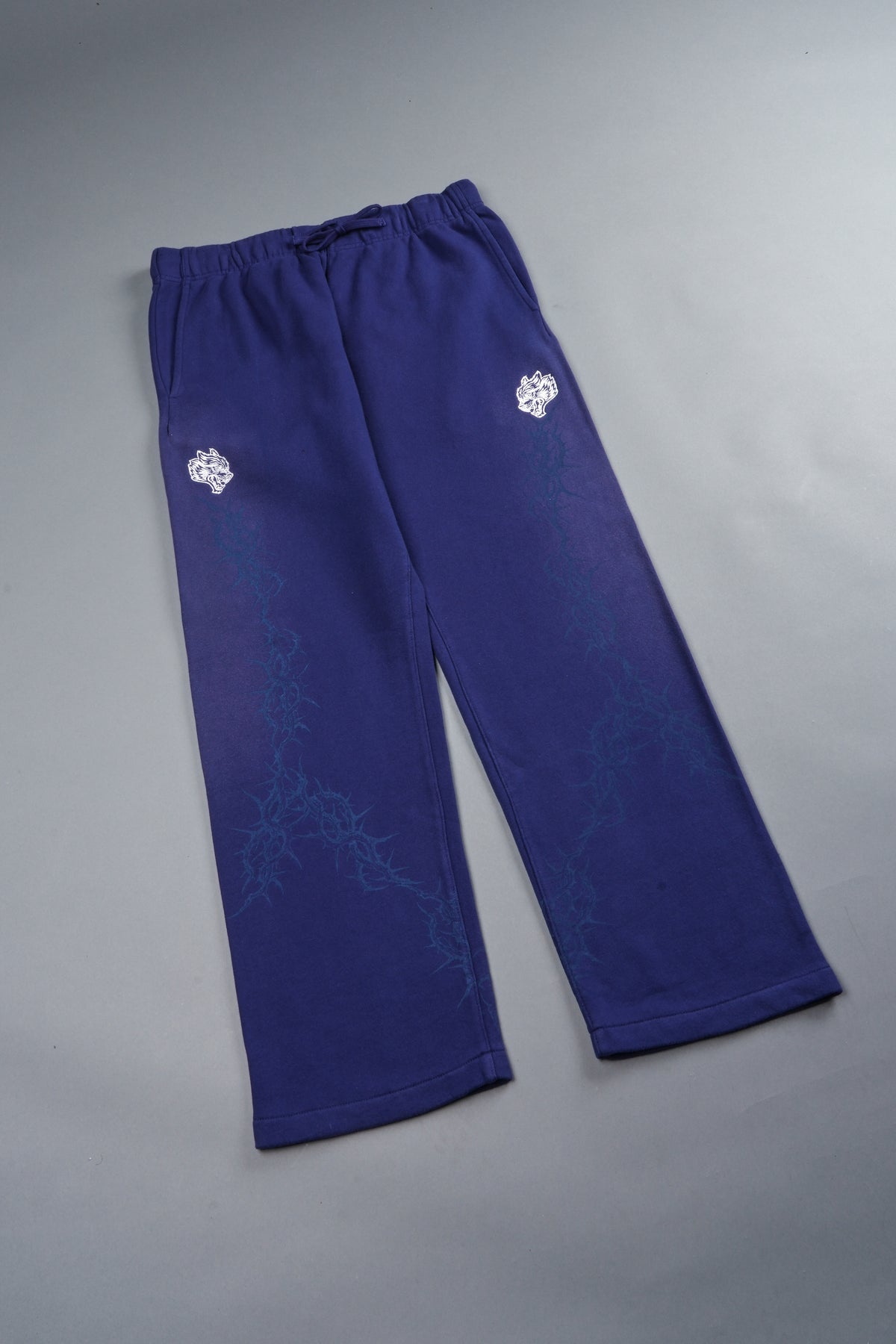 Exo Thorns Bigelow Sweat Pants In Royal Navy Sun Fade