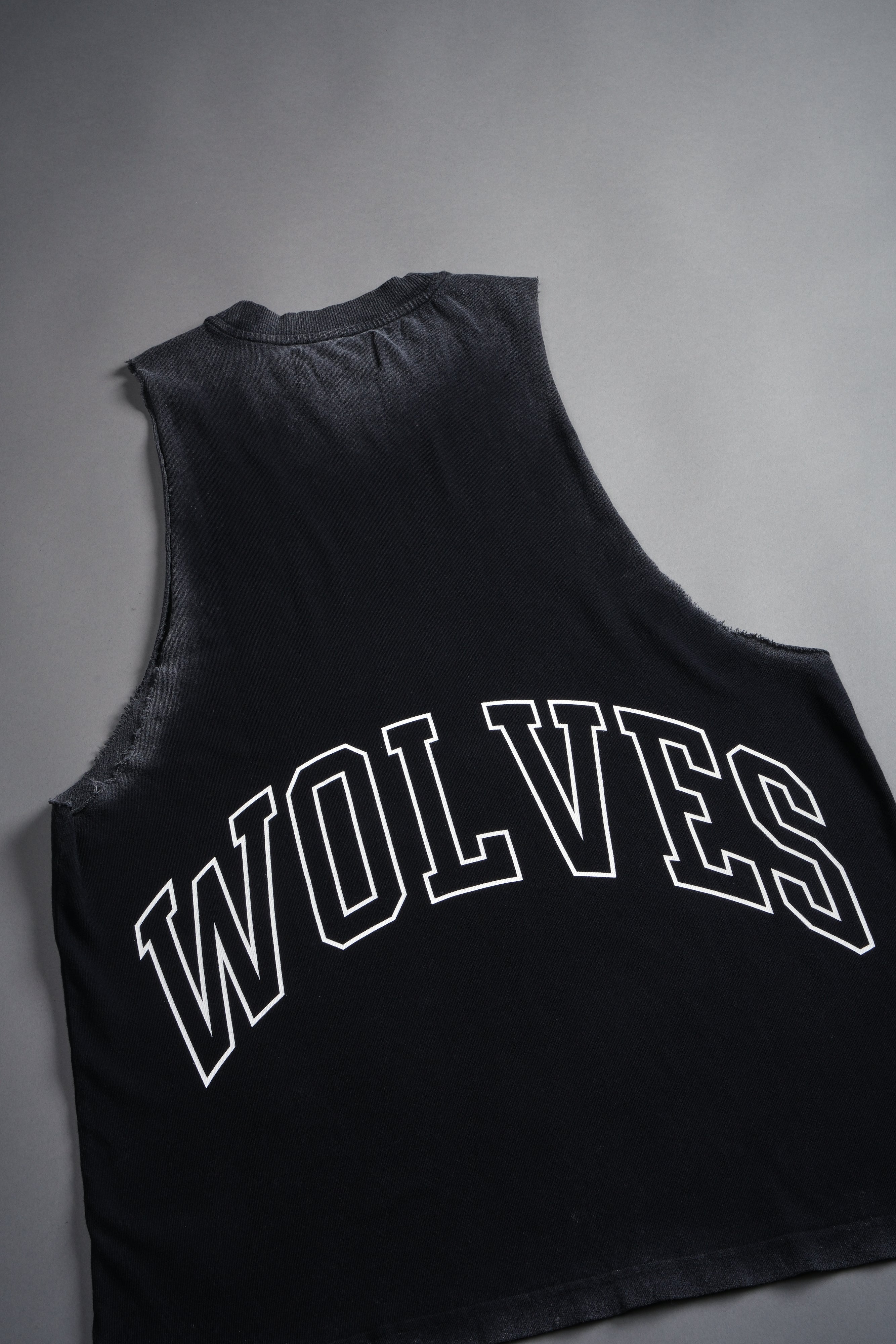 Grim Future "Tommy" Muscle Tee in Black