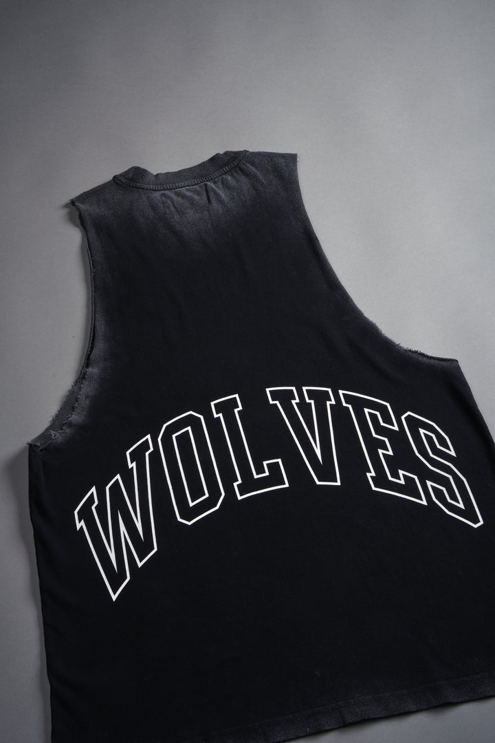 Grim Future "Tommy" Muscle Tee in Black