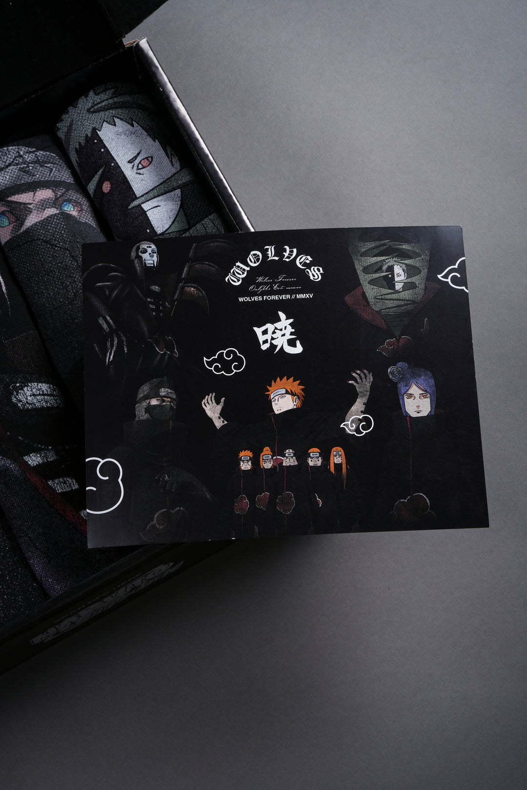 Akatsuki 2 "Side By Side" Tee Box Set in Black