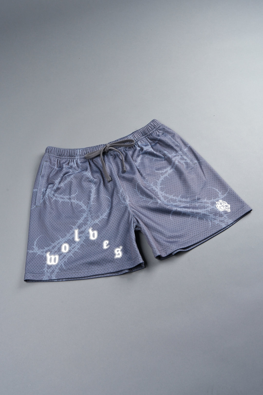 Thorns Frvr Mesh Shorts In Slate Gray