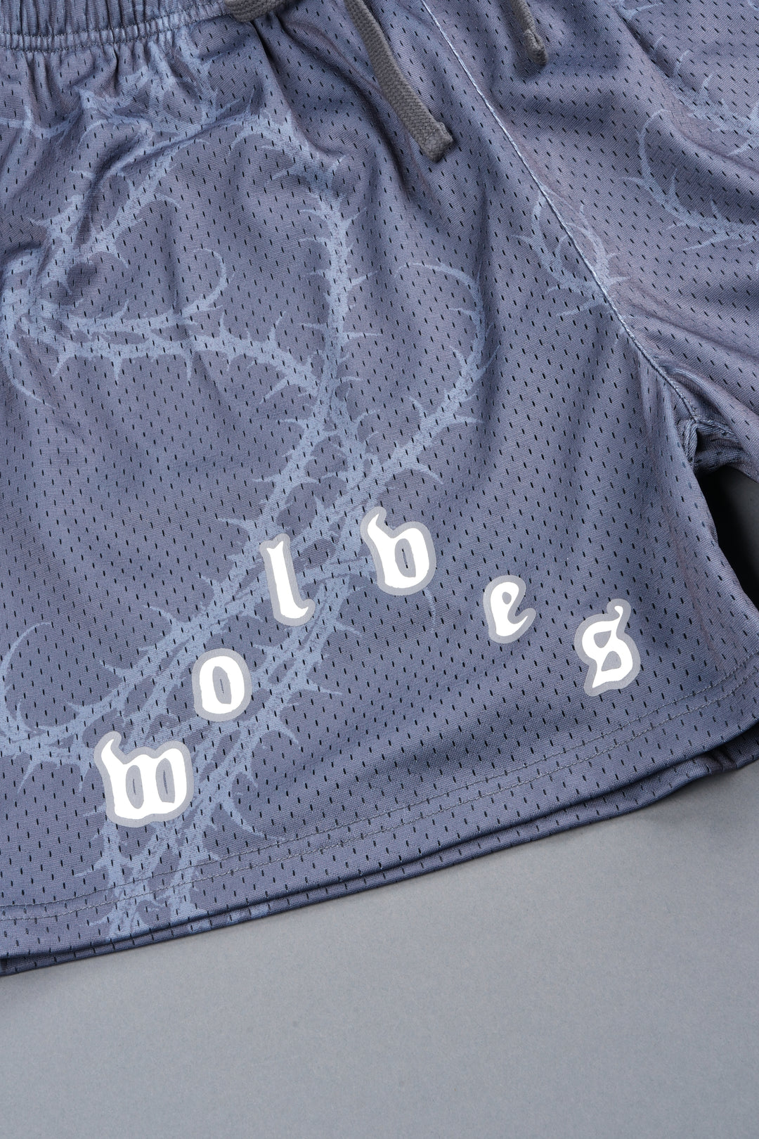 Thorns Frvr Mesh Shorts In Slate Gray