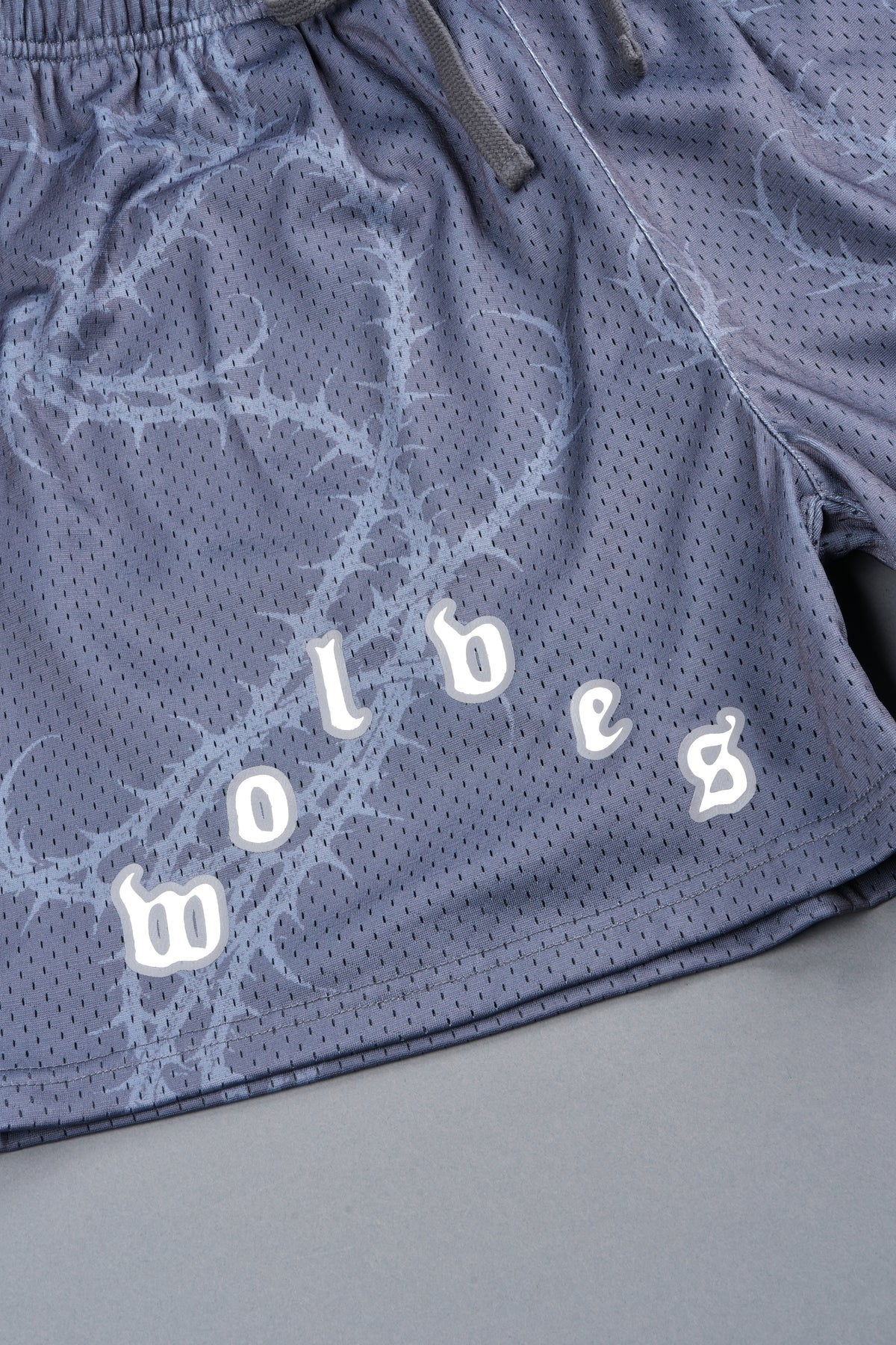 Thorns Frvr Mesh Shorts In Slate Gray