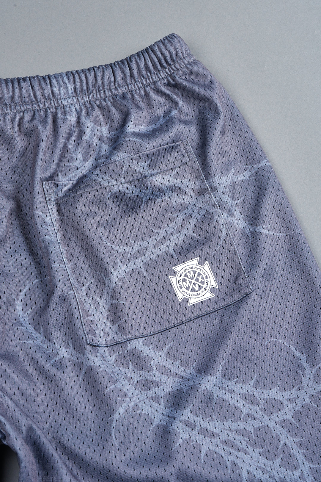 Thorns Frvr Mesh Shorts In Slate Gray