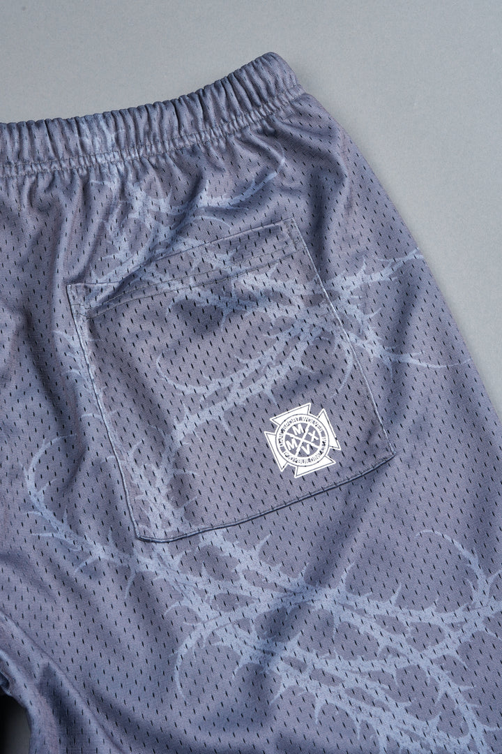 Thorns Frvr Mesh Shorts In Slate Gray