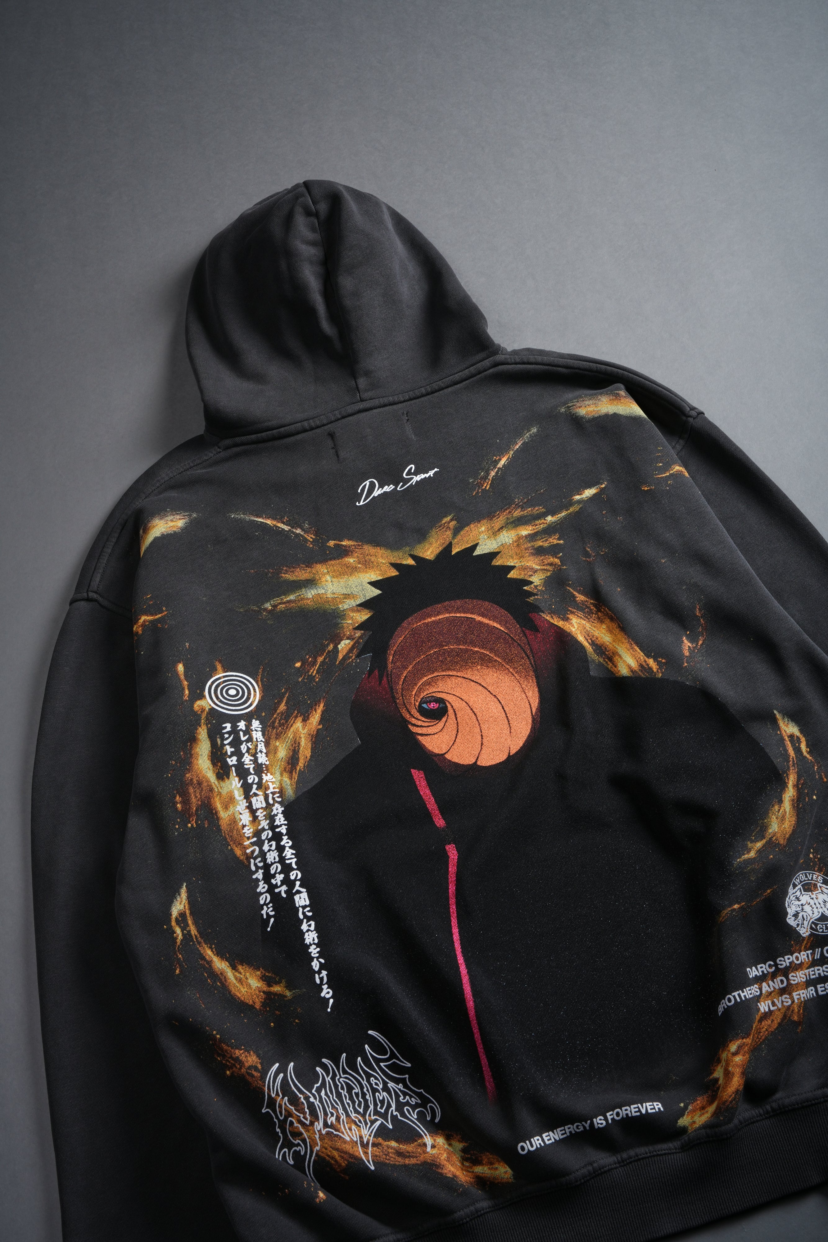 Behind the Mask "Pierce" Hoodie in Wolf Gray