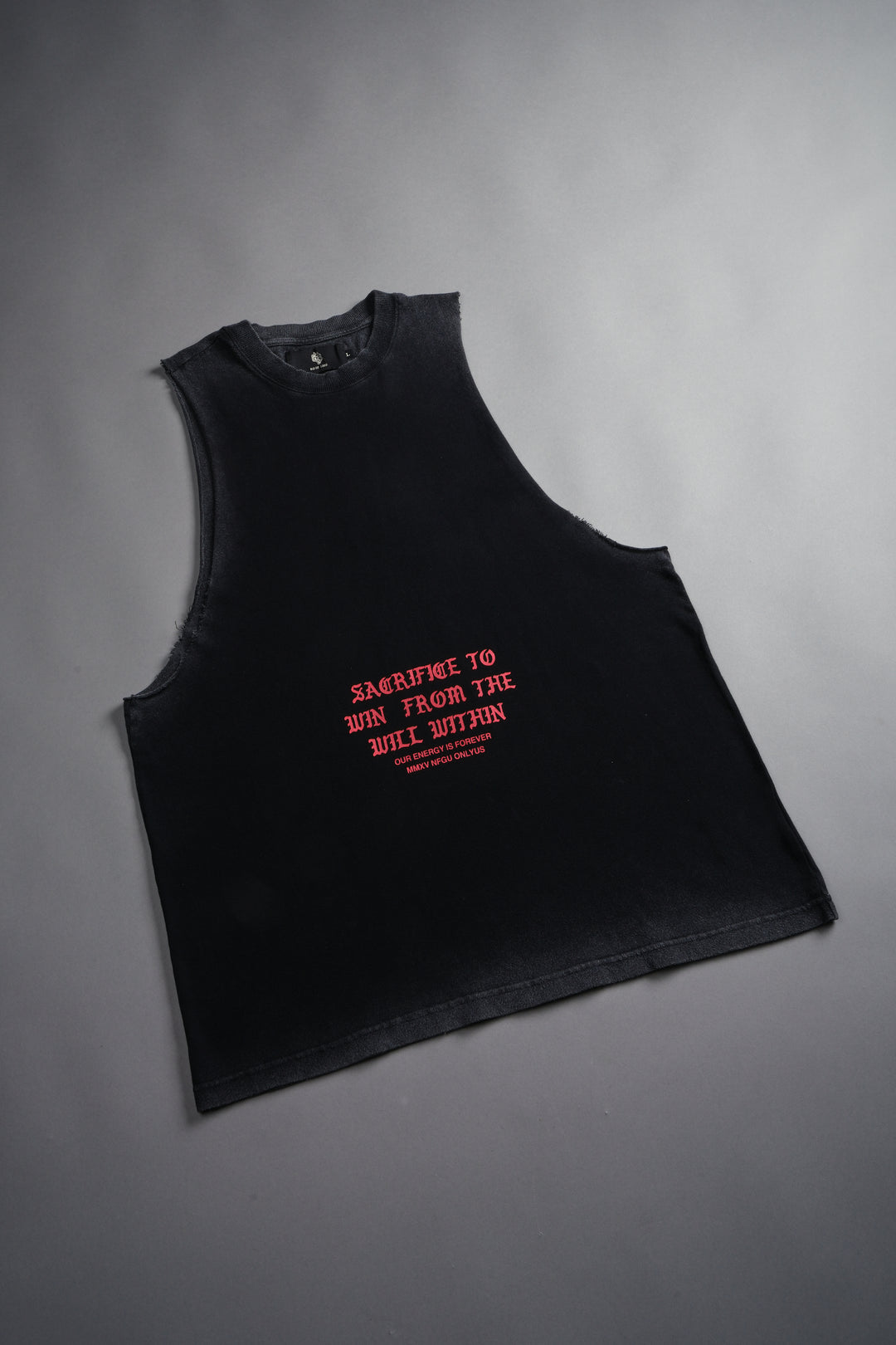 Wolf Sacrifice "Tommy" Muscle Tee in Black