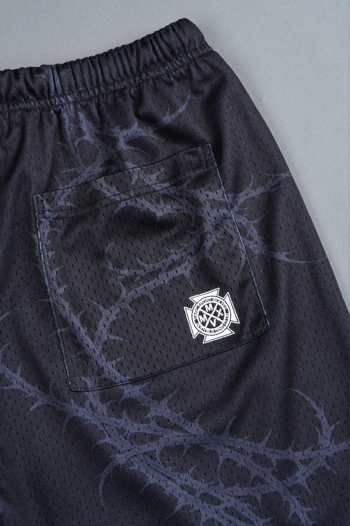 Thorns Frvr Mesh Shorts In Black