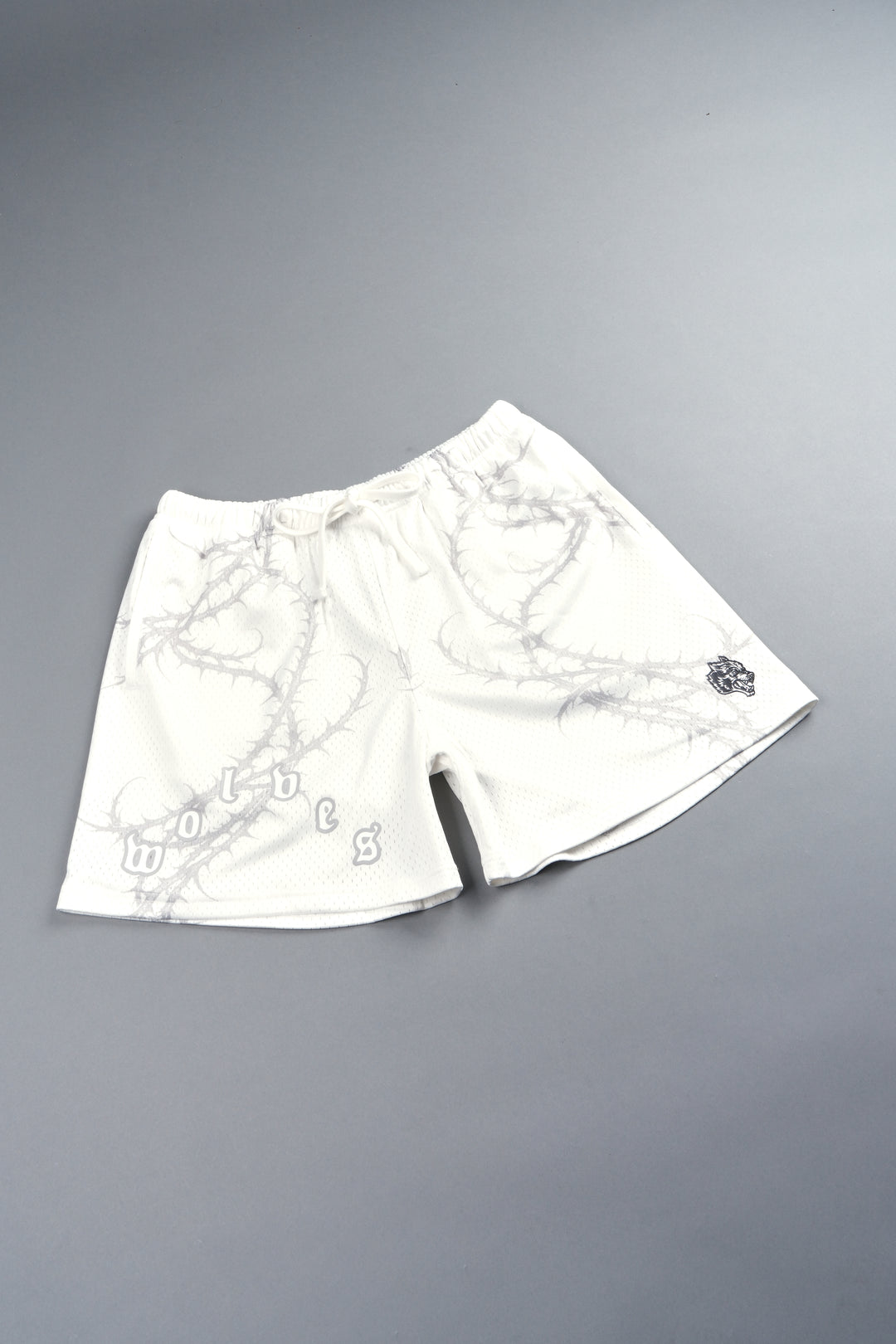 Thorns Frvr Mesh Shorts In White