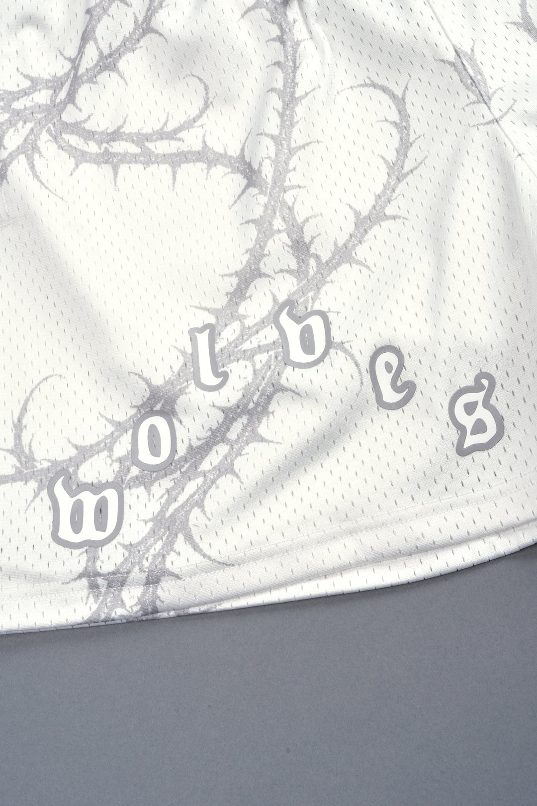 Thorns Frvr Mesh Shorts In White