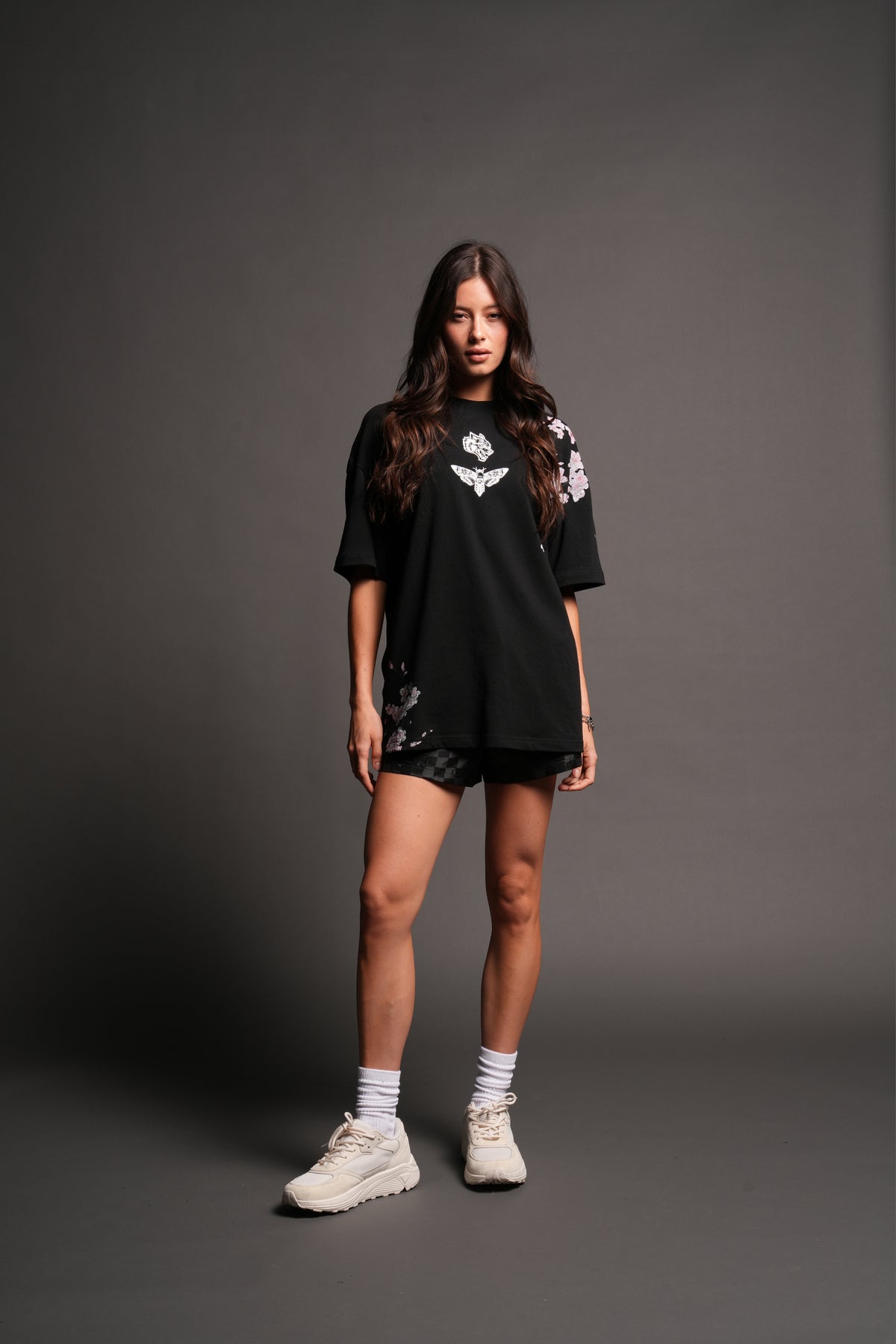 Sakura Summer Pump Cover In Black