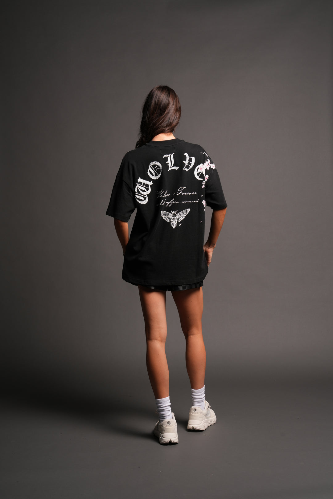 Sakura Summer Pump Cover In Black
