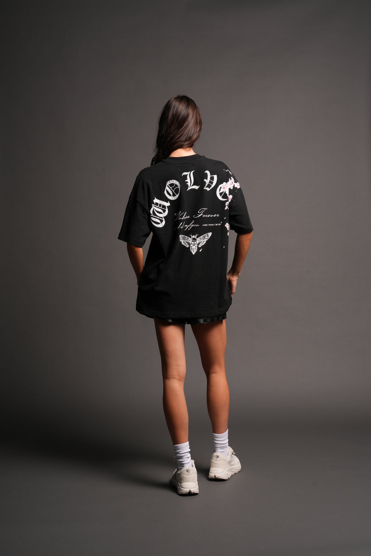 Sakura Summer Pump Cover In Black