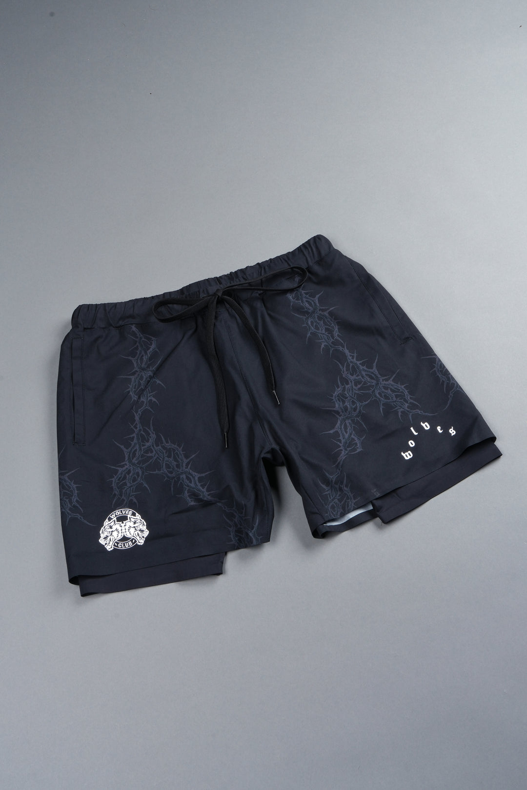 Exo Thorns Compression Shorts In Black
