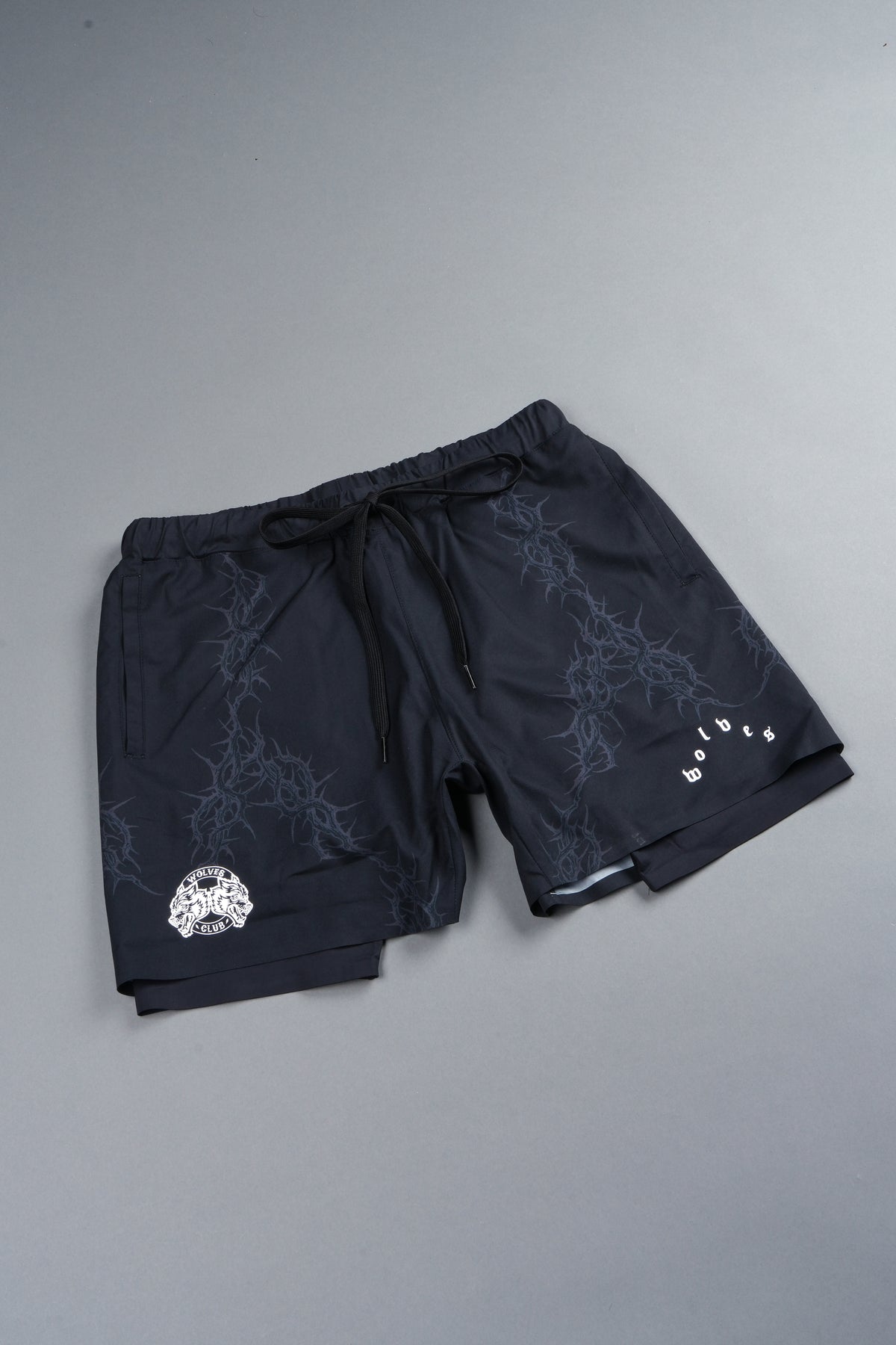 Exo Thorns Compression Shorts In Black