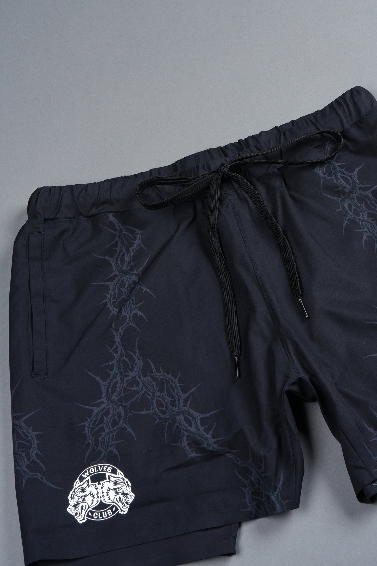 Exo Thorns Compression Shorts In Black