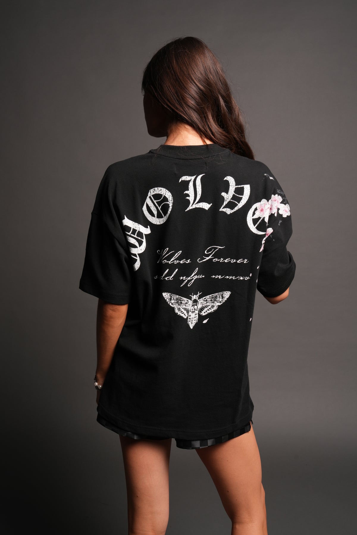 Sakura Summer Pump Cover In Black