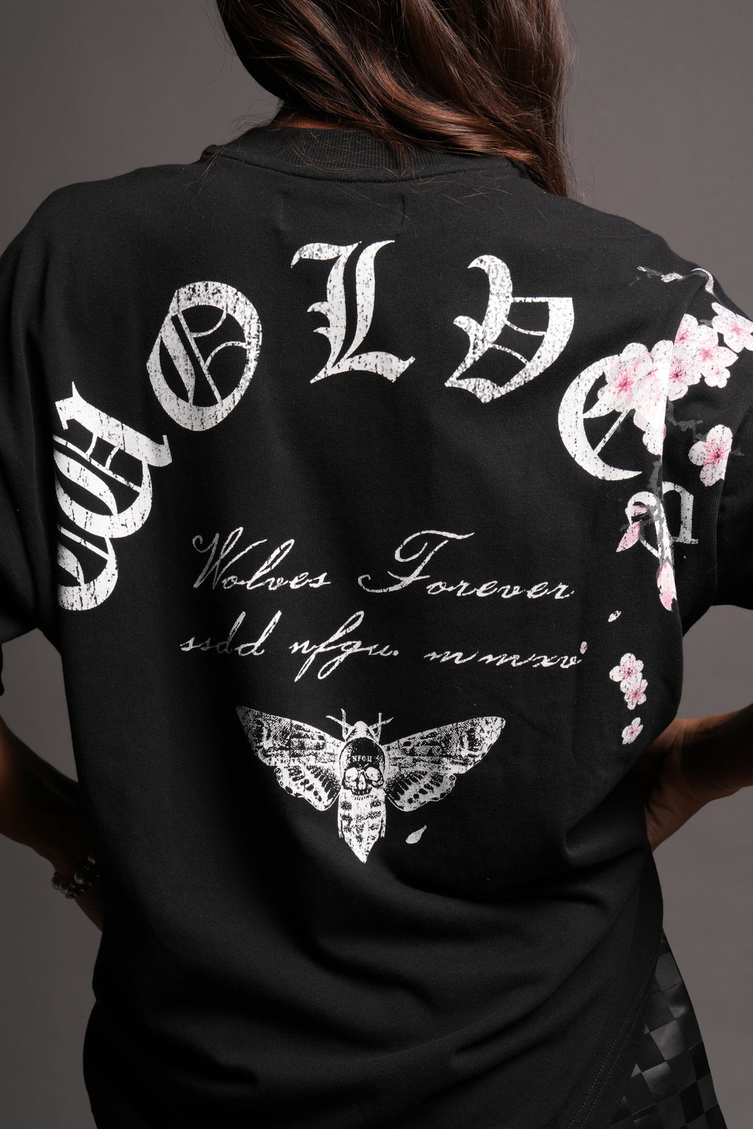 Sakura Summer Pump Cover In Black