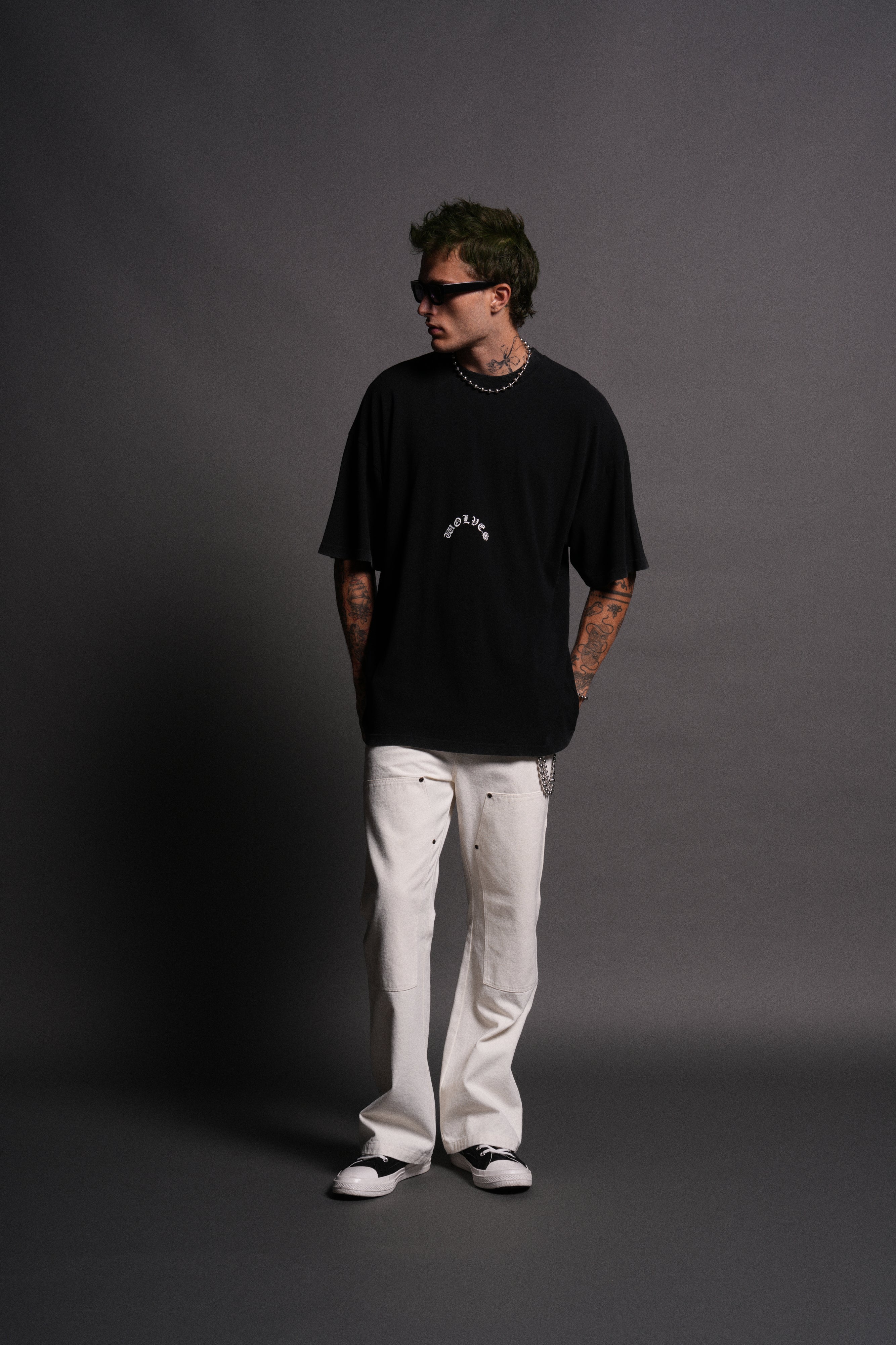 The Batman Forever "Premium" Oversized Tee in Black