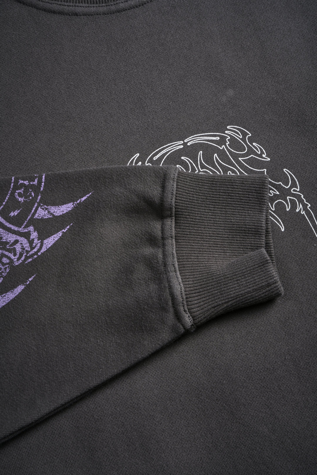 Finite Flame London Crewneck in Wolf Gray