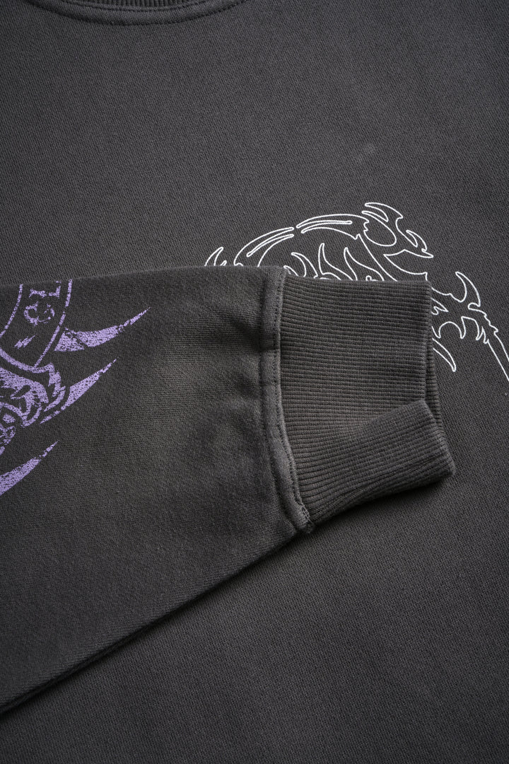 Finite Flame London Crewneck in Wolf Gray