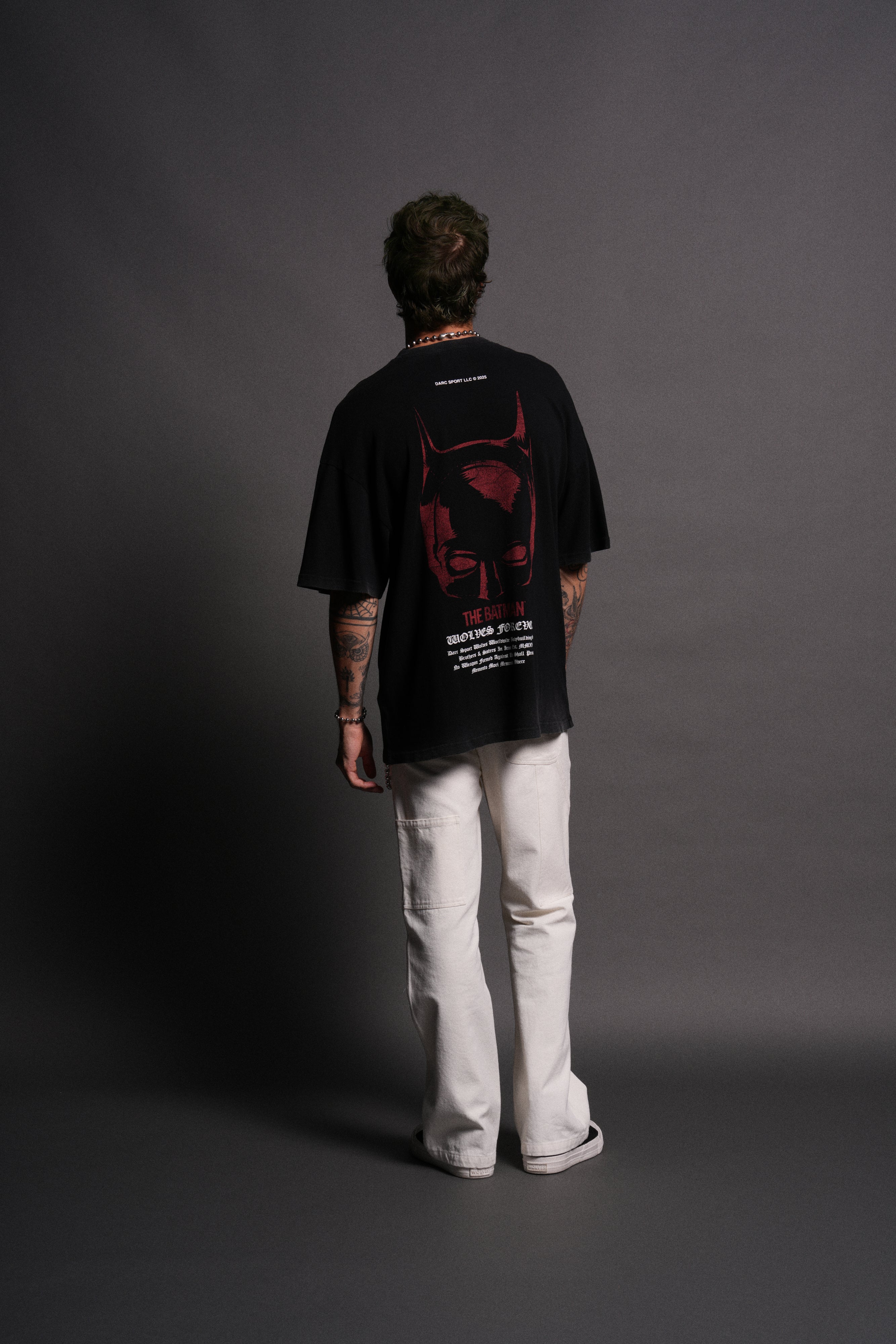 The Batman Forever "Premium" Oversized Tee in Black