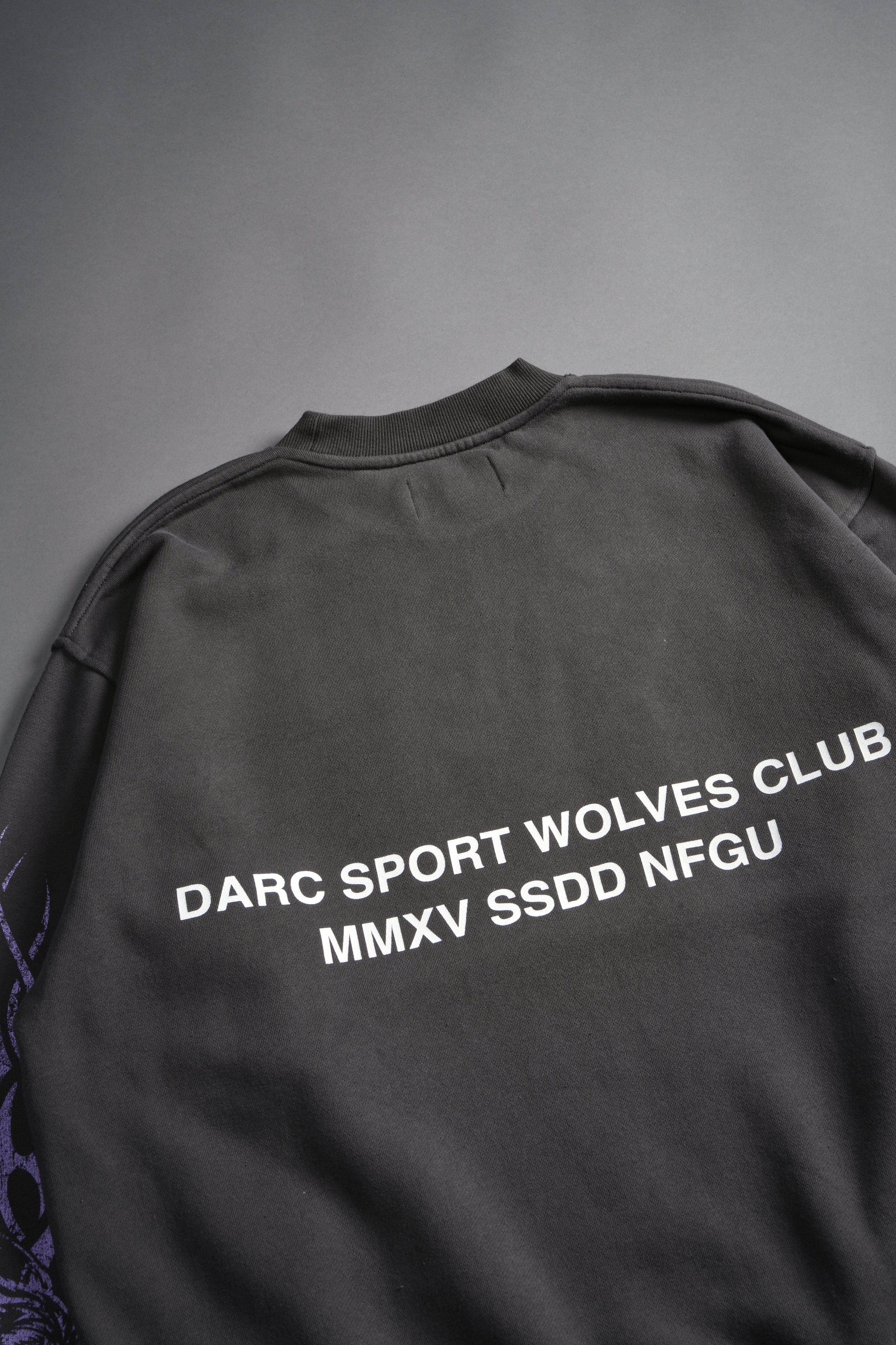 Finite Flame London Crewneck in Wolf Gray